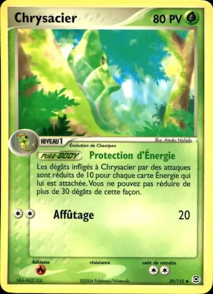 Chrysacier n° 39 – EX Rouge Feu & Vert Feuille