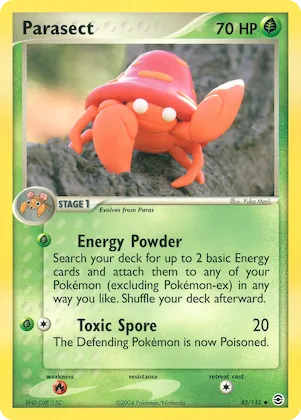 Parasect #43 – FireRed & LeafGreen