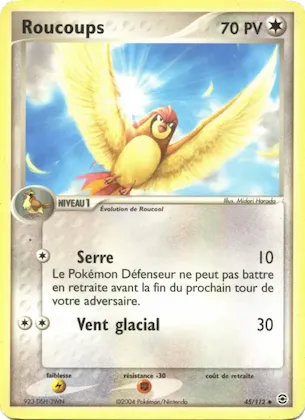 Roucoups n° 45 – EX Rouge Feu & Vert Feuille