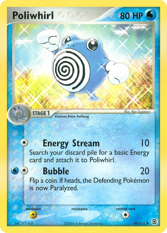 Poliwhirl #46 – FireRed & LeafGreen