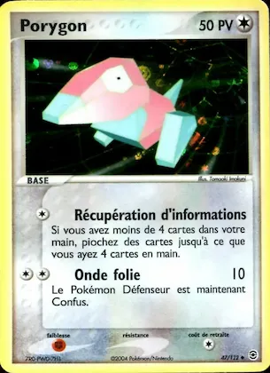Porygon n° 47 – EX Rouge Feu & Vert Feuille