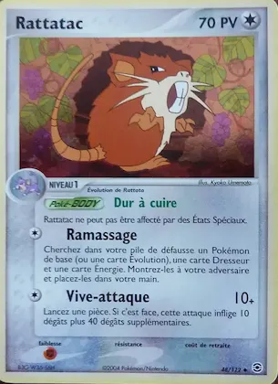 Rattatac n° 48 – EX Rouge Feu & Vert Feuille