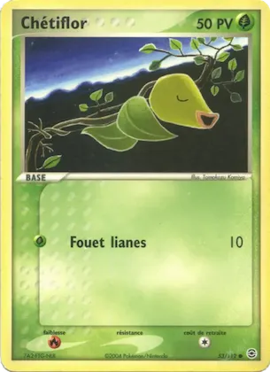 Chétiflor n° 53 – EX Rouge Feu & Vert Feuille