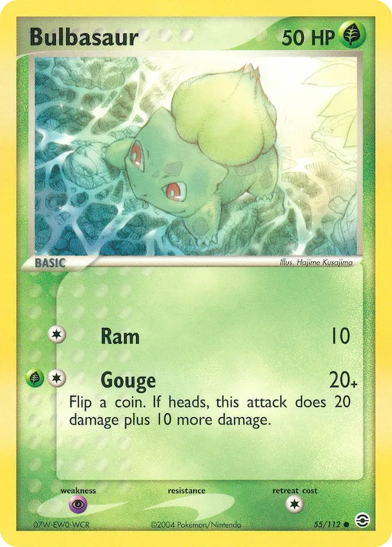 Bulbasaur #55 – FireRed & LeafGreen