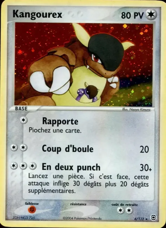 Kangourex 6 – EX Rouge Feu & Vert Feuille