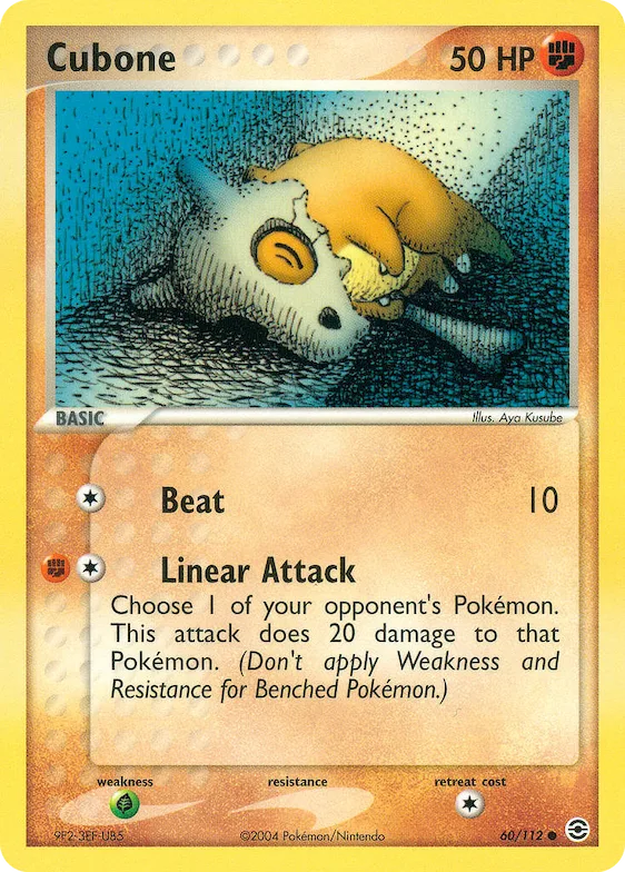 Cubone #60 – FireRed & LeafGreen