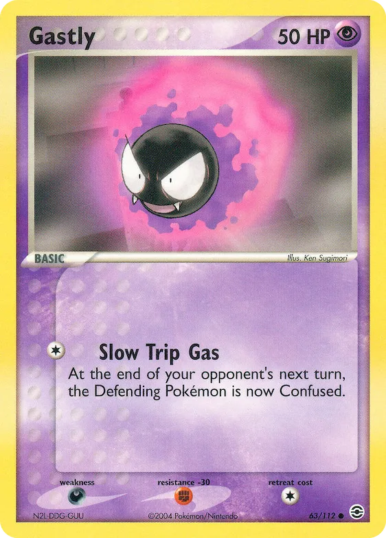 Gastly #63 – FireRed & LeafGreen