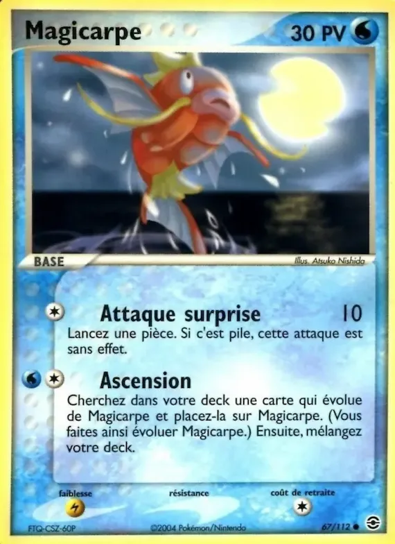 Magicarpe 67 – EX Rouge Feu & Vert Feuille