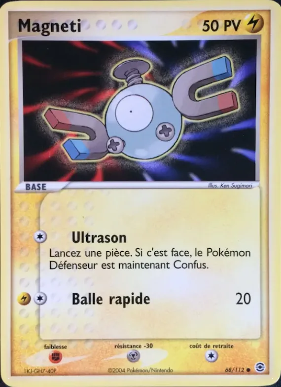Magneti 68 – EX Rouge Feu & Vert Feuille