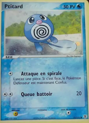 Ptitard n° 75 – EX Rouge Feu & Vert Feuille