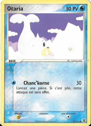Otaria n° 78 – EX Rouge Feu & Vert Feuille