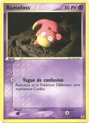 Ramoloss n° 80 – EX Rouge Feu & Vert Feuille