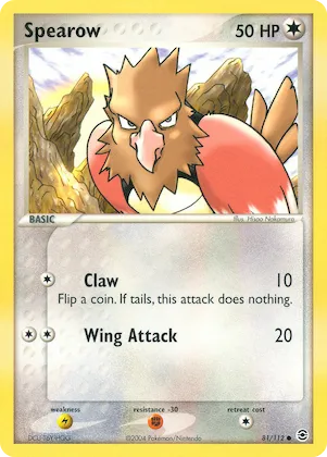 Spearow #81 – FireRed & LeafGreen