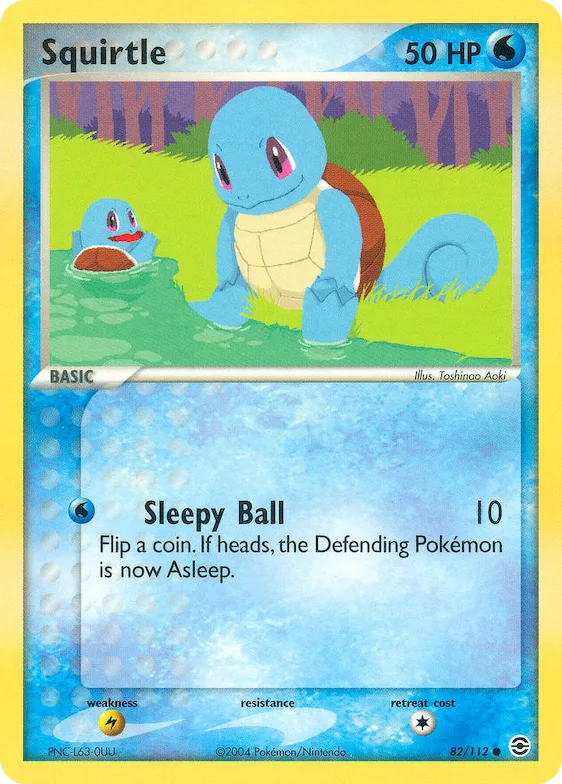 Squirtle #82 – FireRed & LeafGreen