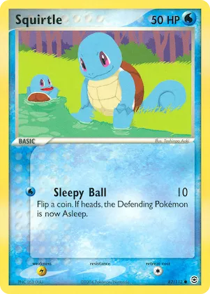 Squirtle #82 – FireRed & LeafGreen