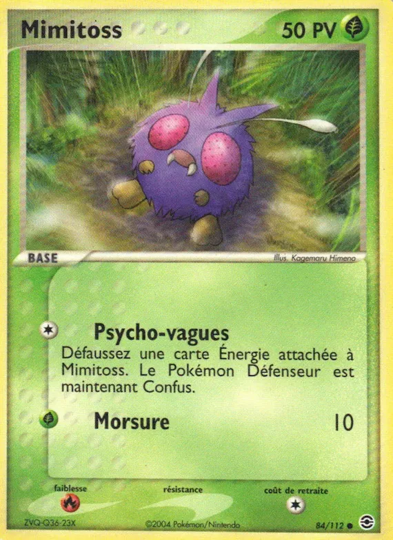 Mimitoss 84 – EX Rouge Feu & Vert Feuille