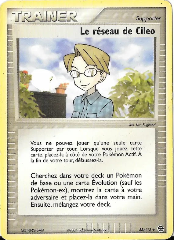 Le réseau de Cileo 88 – EX Rouge Feu & Vert Feuille