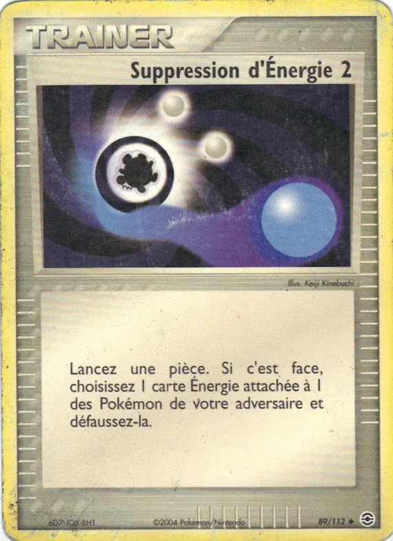 Suppression d'Énergie 2 89 – EX Rouge Feu & Vert Feuille