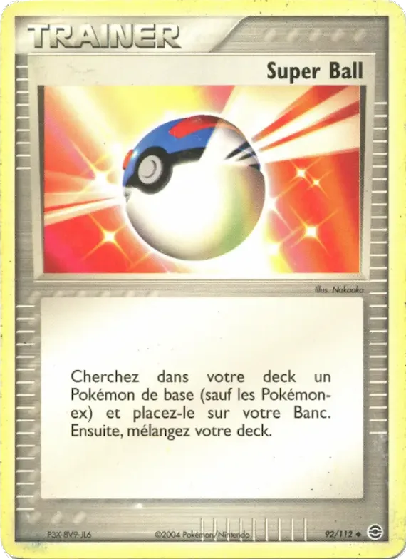 Super Ball 92 – EX Rouge Feu & Vert Feuille