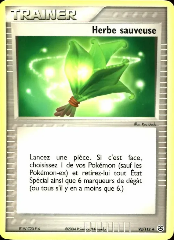 Herbe sauveuse 93 – EX Rouge Feu & Vert Feuille