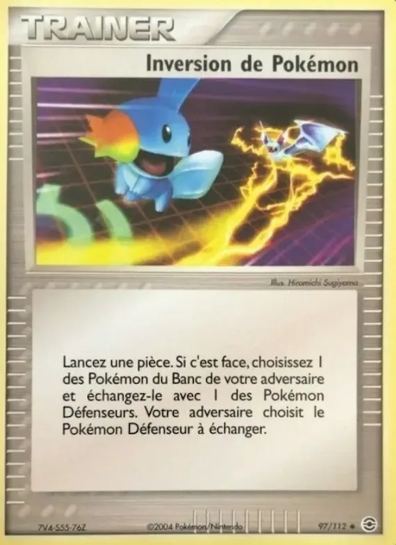 Inversion de Pokémon 97 – EX Rouge Feu & Vert Feuille