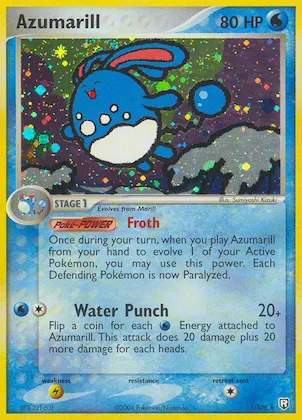 Azumarill #1 – Team Rocket Returns