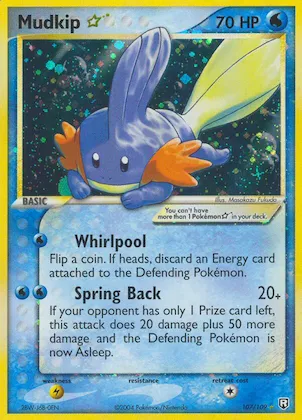 Mudkip ★ n° 107 – Team Rocket Returns