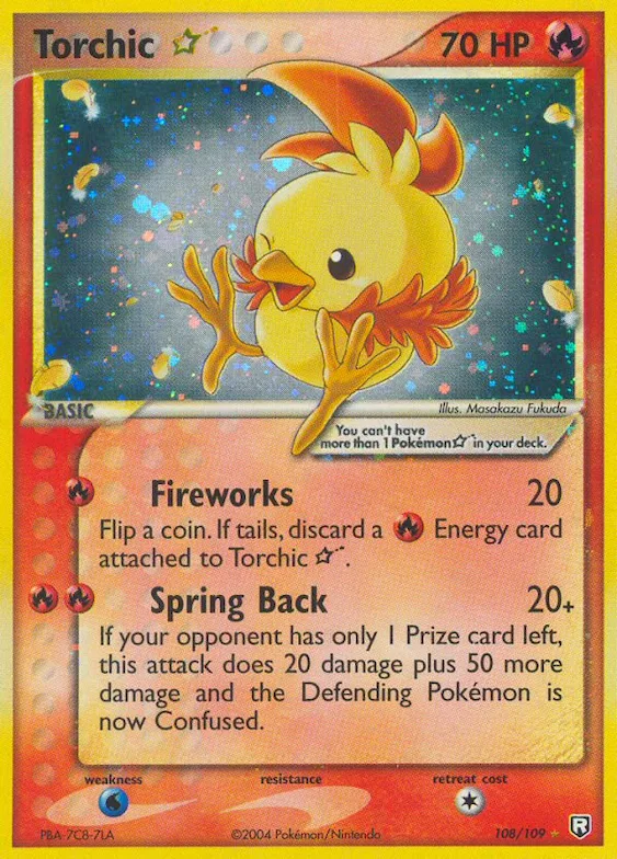 Torchic ★ #108 – Team Rocket Returns