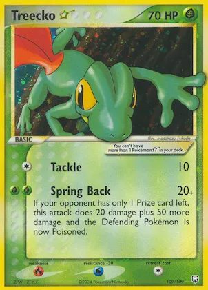 Treecko ★ #109 – Team Rocket Returns