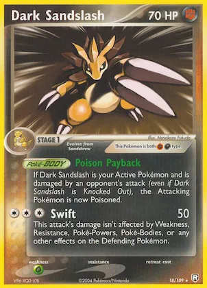 Dark Sandslash #18 – Team Rocket Returns