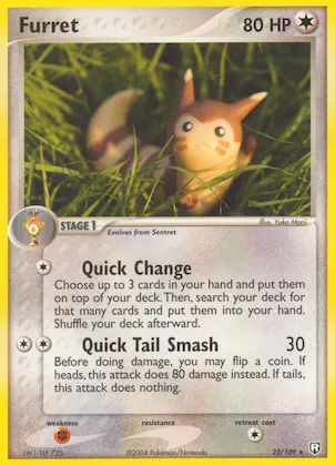 Furret #22 – Team Rocket Returns