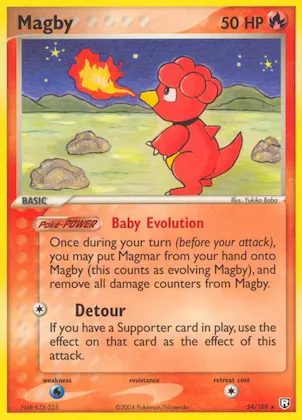 Magby #24 – Team Rocket Returns