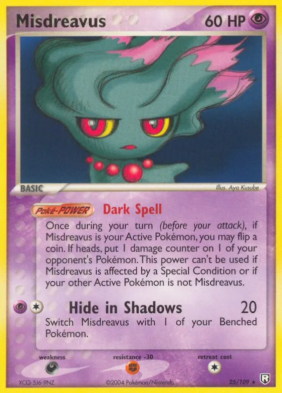 Misdreavus #25 – Team Rocket Returns