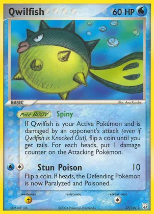 Qwilfish Nr. 27 – Team Rocket Returns