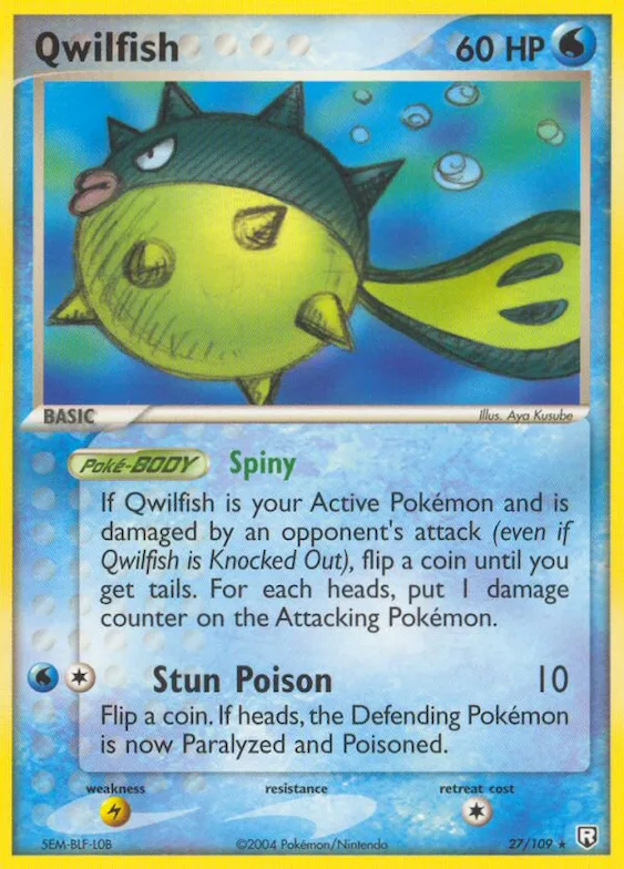 Qwilfish #27 – Team Rocket Returns