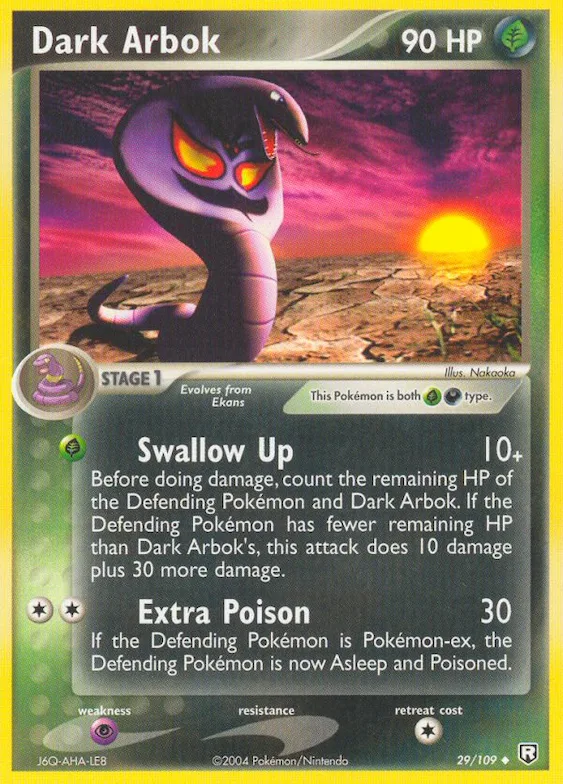 Dark Arbok #29 – Team Rocket Returns