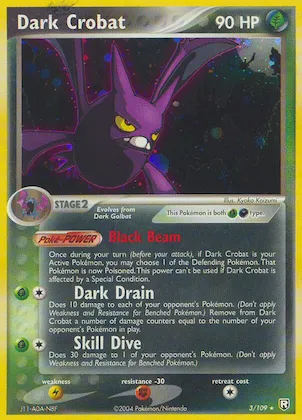 Dark Crobat #3 – Team Rocket Returns