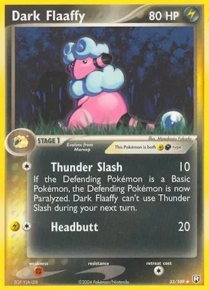 Dark Flaaffy Nr. 33 – Team Rocket Returns