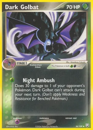 Dark Golbat #34 – Team Rocket Returns