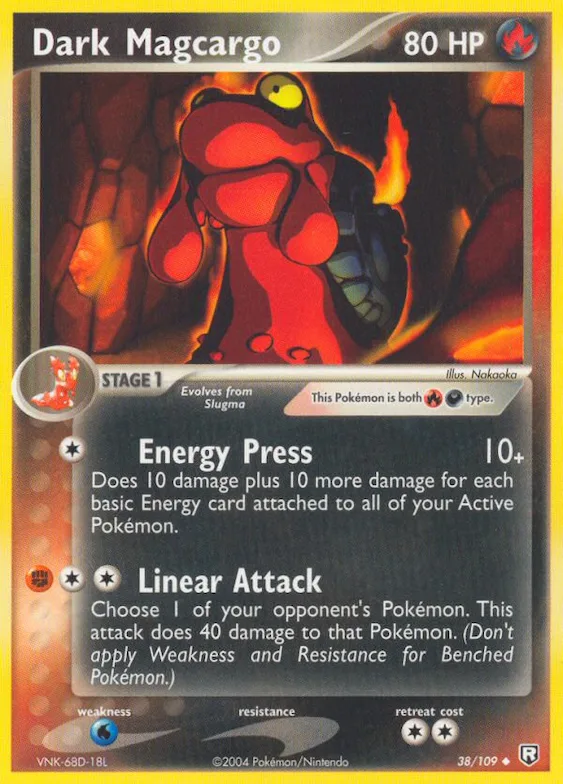Dark Magcargo #38 – Team Rocket Returns