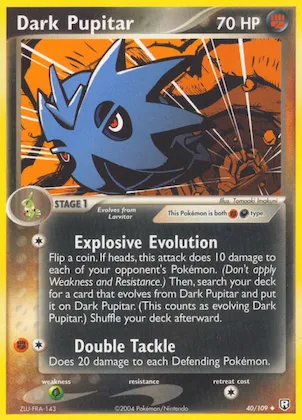 Dark Pupitar Nr. 40 – Team Rocket Returns