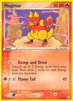 Magmar n° 44 – Team Rocket Returns