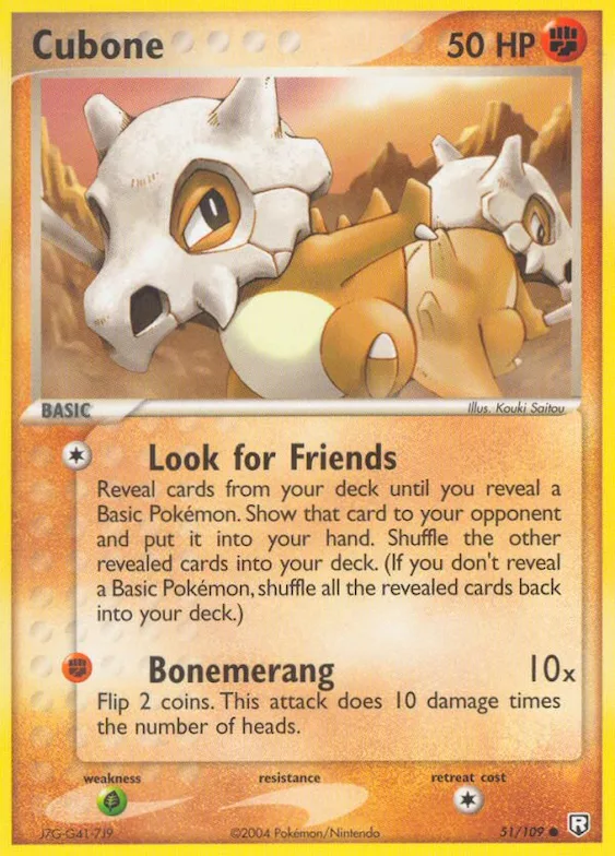 Cubone #51 – Team Rocket Returns
