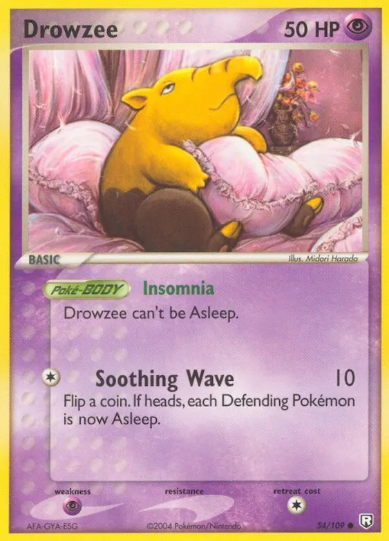Drowzee #54 – Team Rocket Returns