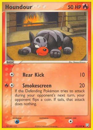 Houndour Nr. 59 – Team Rocket Returns