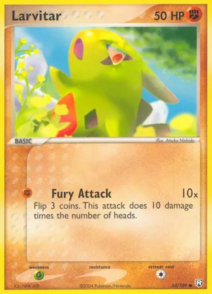Larvitar #62 – Team Rocket Returns