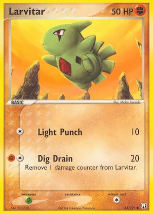 Larvitar #63 – Team Rocket Returns