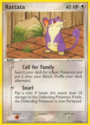 Rattata #72 – Team Rocket Returns