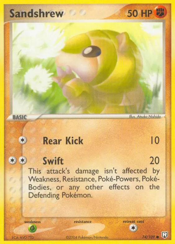 Sandshrew #74 – Team Rocket Returns