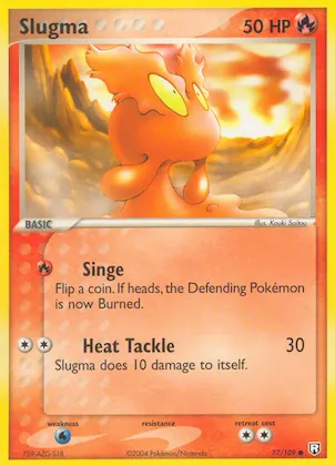 Slugma Nr. 77 – Team Rocket Returns